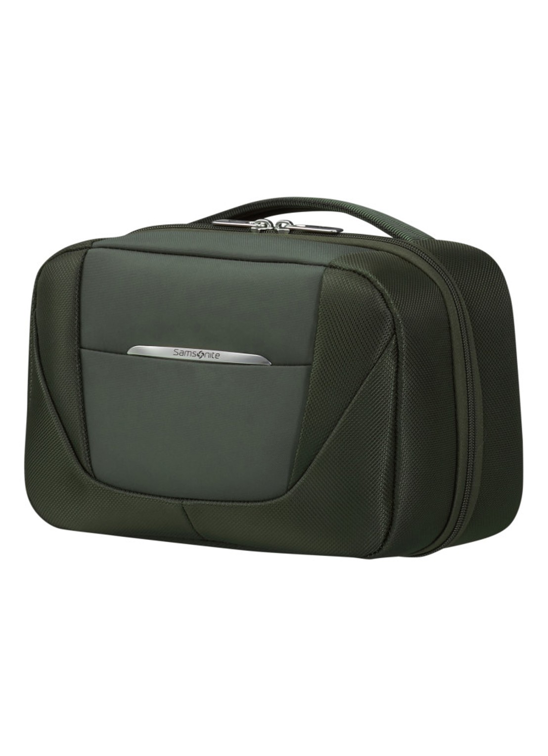 Samsonite Re-Lite toilettas met logo - detail 4 climbing ivy / bronsgroen