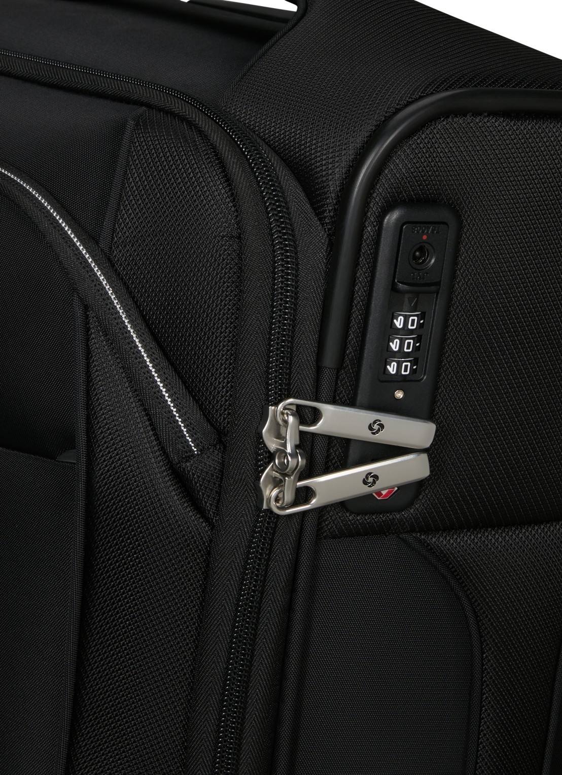 Samsonite Re-Lite vergrootbare spinner 55 cm  - detail 4 black