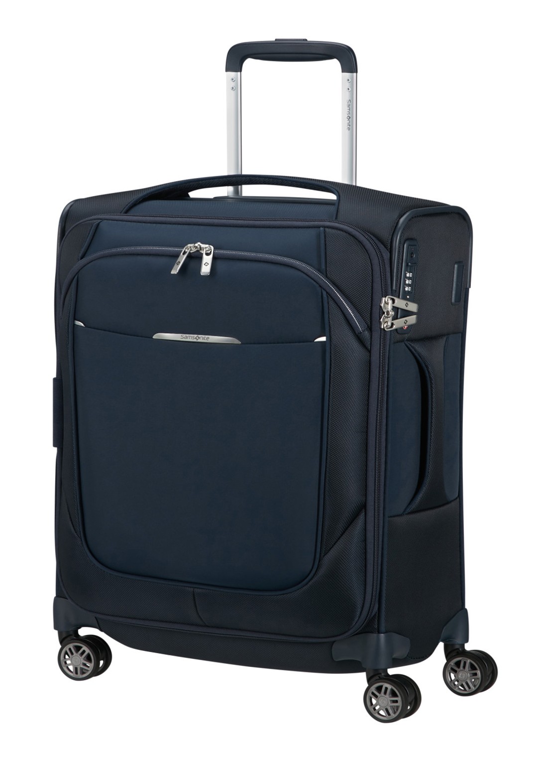 Samsonite Re-Lite vergrootbare spinner 55 cm - detail midnight-blue