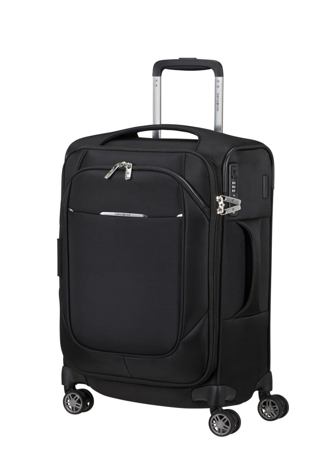 Samsonite Re-Lite vergrootbare spinner 55 cm - detail black