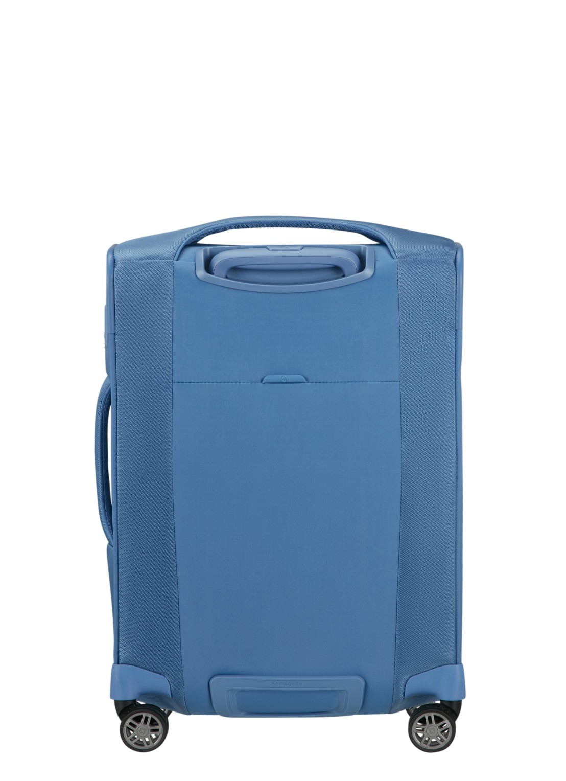 Samsonite Re-Lite vergrootbare spinner 55 cm - achterkant capri blue