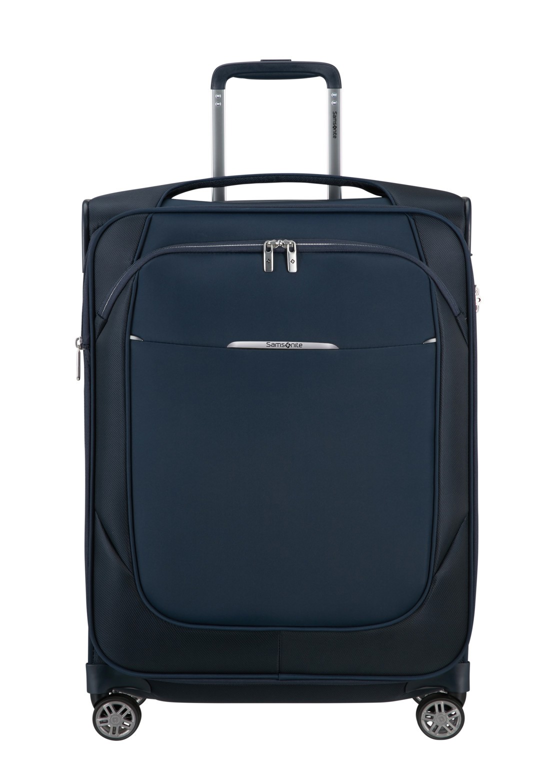 Samsonite Re-Lite vergrootbare spinner 67 cm - voorkant 2 midnight blue