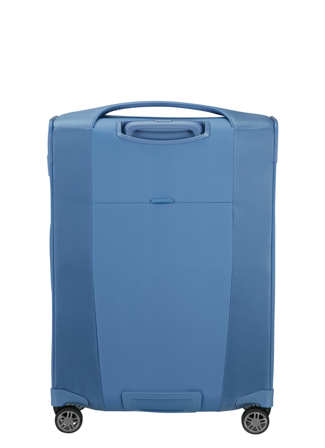 Samsonite Re-Lite vergrootbare spinner 67 cm - achterkant 2 capri blue / blauw