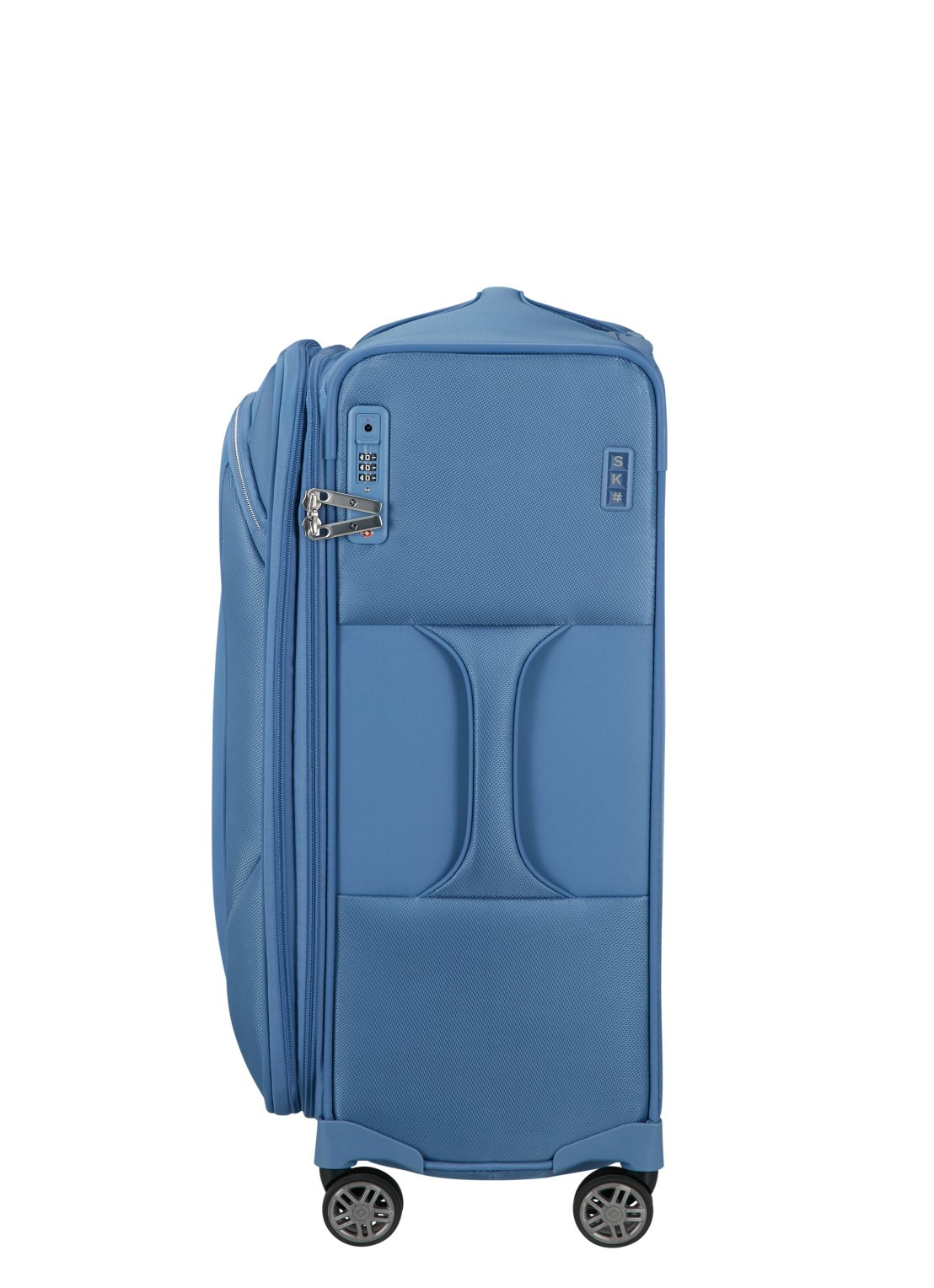 Samsonite Re-Lite vergrootbare spinner 67 cm - detail 4 capri blue / blauw