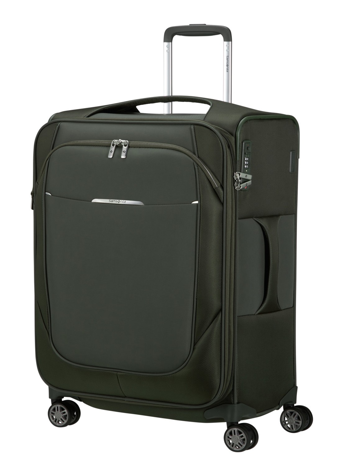 Samsonite Re-Lite vergrootbare spinner 67 cm - detail 3 climbing ivy / bronsgroen