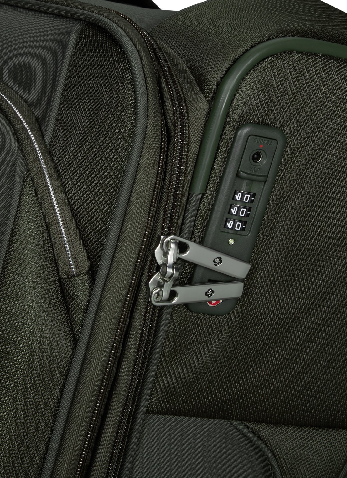 Samsonite Re-Lite vergrootbare spinner 67 cm - detail 5 climbing ivy / bronsgroen