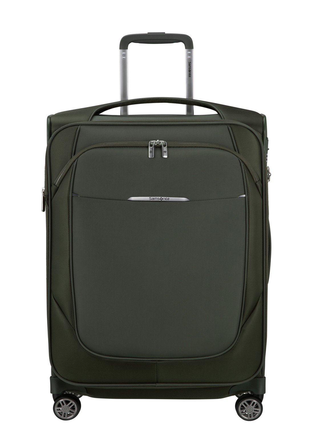 Samsonite Re-Lite vergrootbare spinner 67 cm - voorkant 2 climbing ivy / bronsgroen