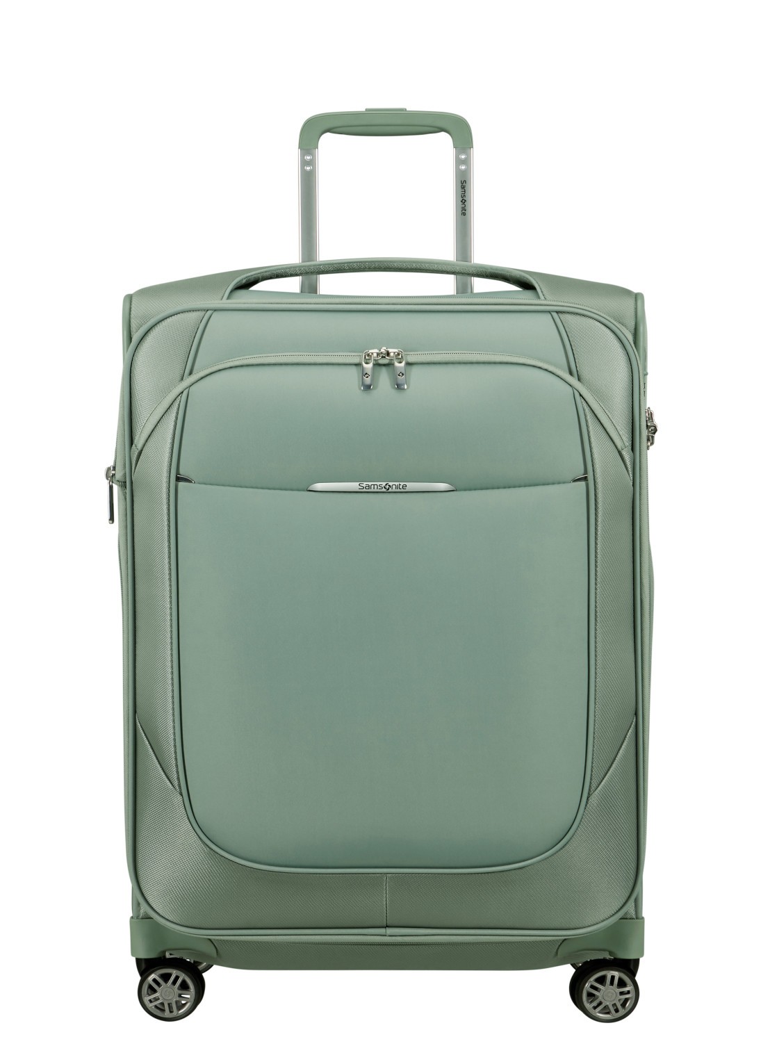 Samsonite Re-Lite vergrootbare spinner 67 cm - voorkant 3 lindegroen