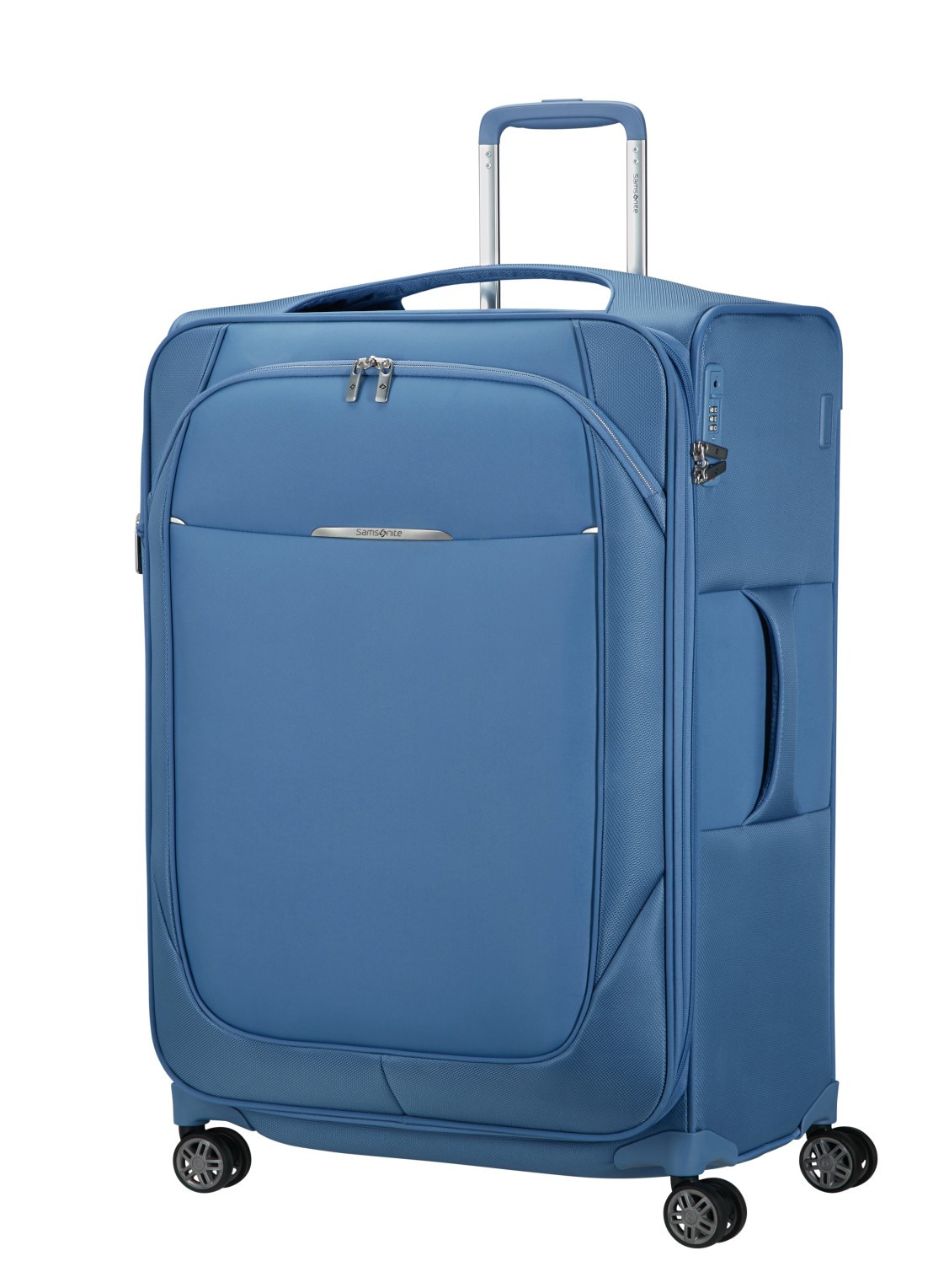 Samsonite Re-Lite vergrootbare spinner 78 cm - detail capri blue / blauw