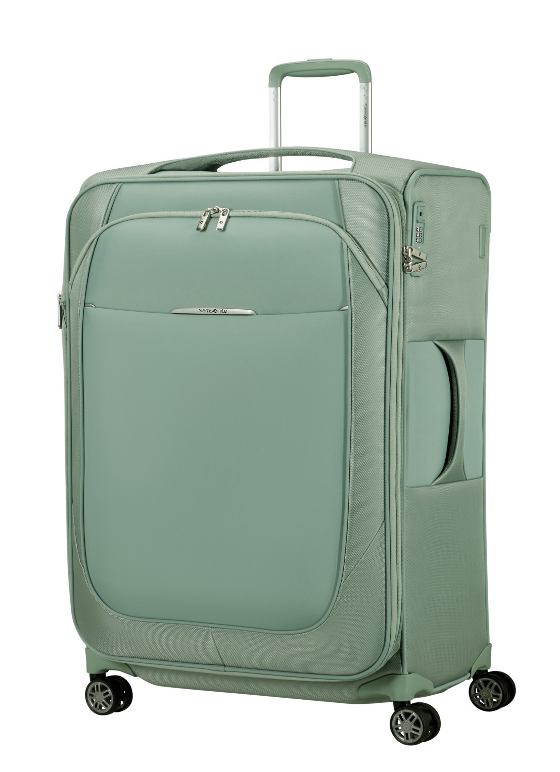 Samsonite Re-Lite vergrootbare spinner 78 cm - voorkant 2 lindegroen