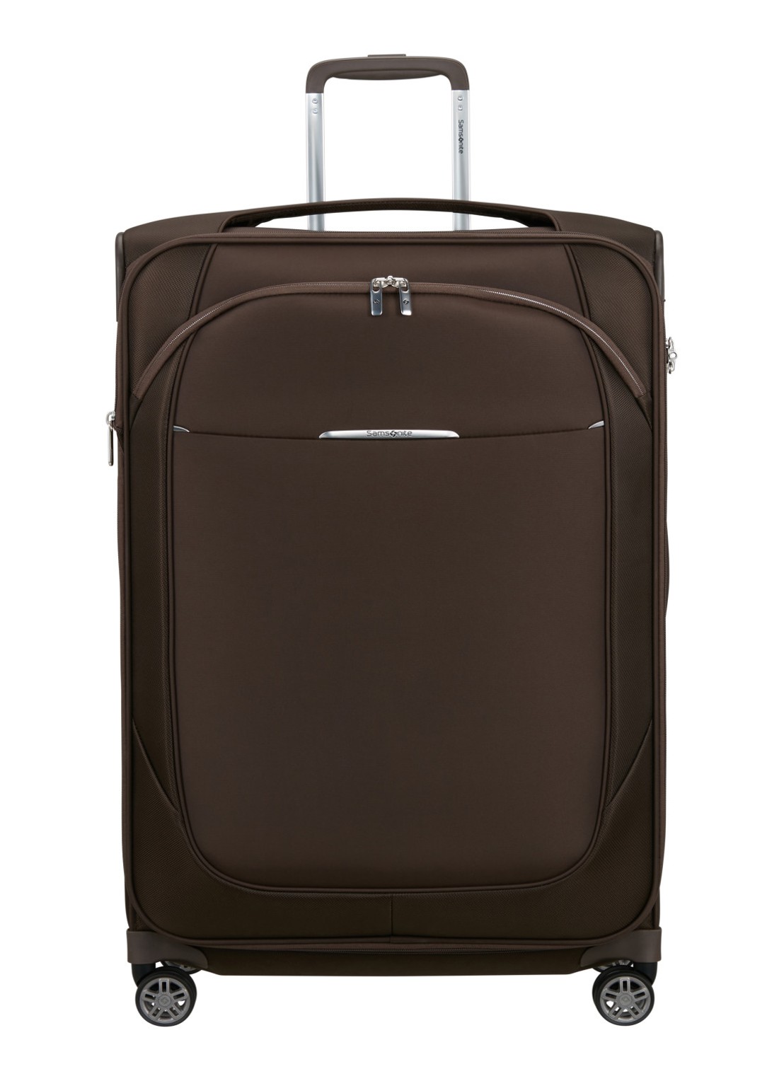 Samsonite Re-Lite vergrootbare spinner 78 cm - voorkant 4 donkerbruin