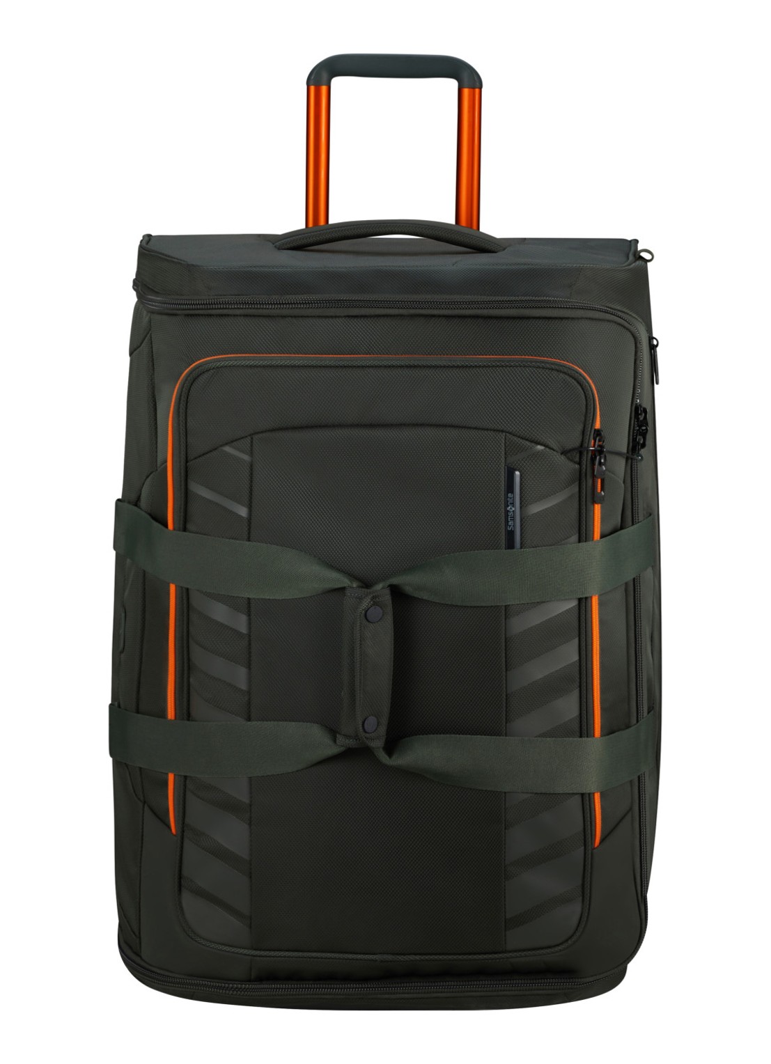 Samsonite Respark Duffle trolley 74 cm - voorkant legergroen