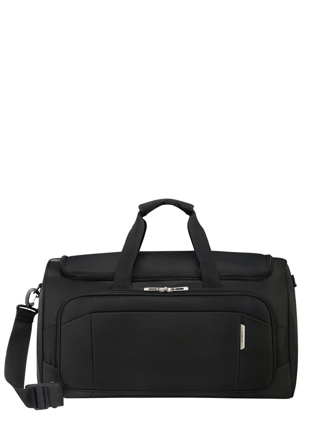 Samsonite Respark duffle weekendtas met afneembare schouderriem - voorkant 2 zwart