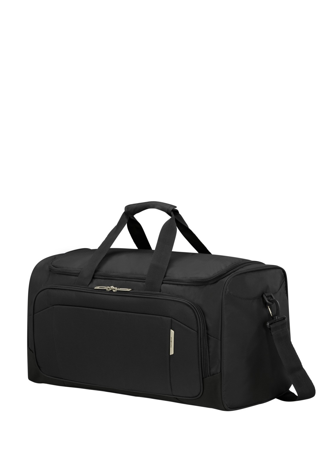 Samsonite Respark duffle weekendtas met afneembare schouderriem - voorkant 3 zwart