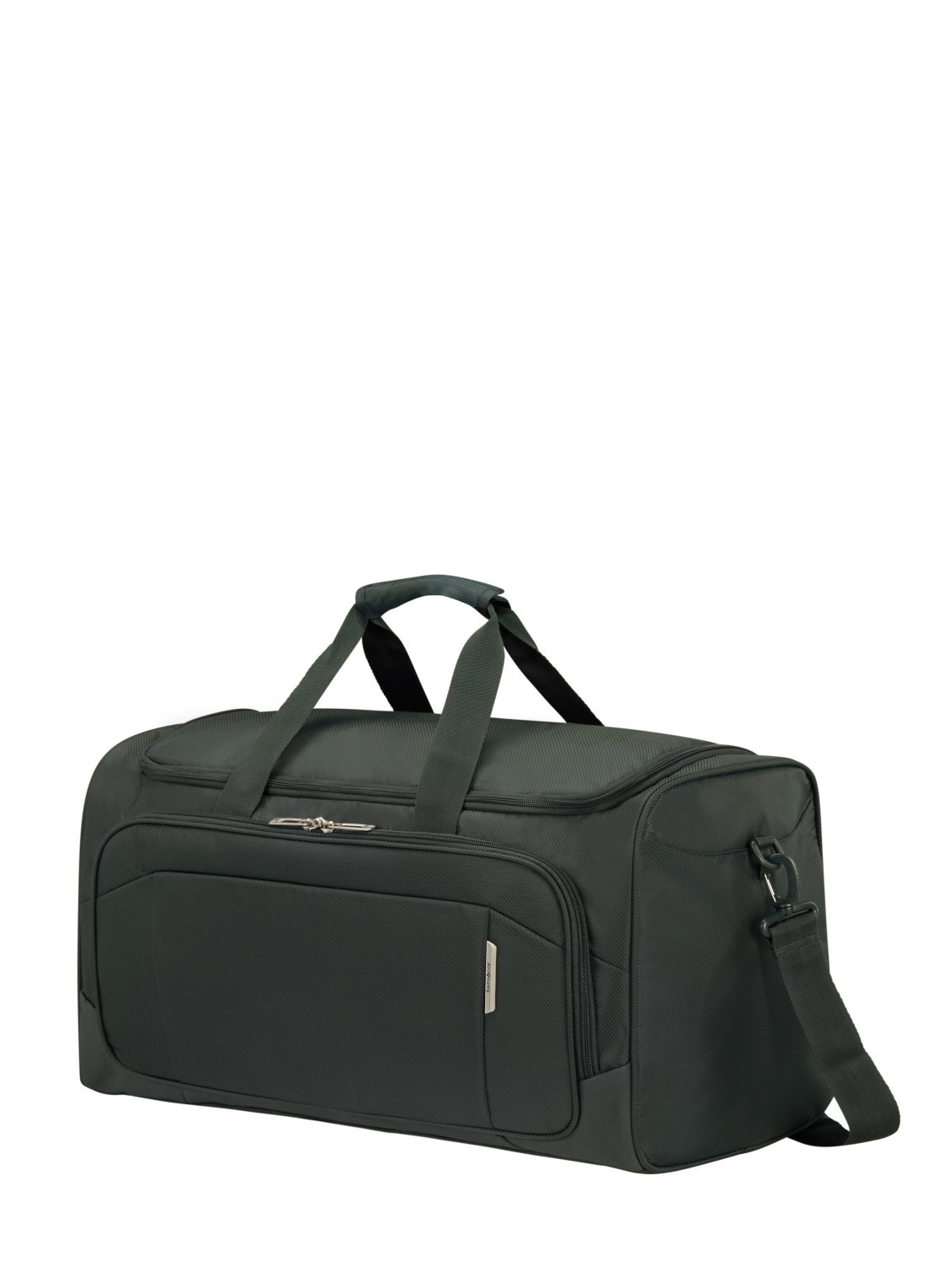 Samsonite Respark duffle weekendtas met afneembare schouderriem - voorkant 5 forest green / bronsgroen