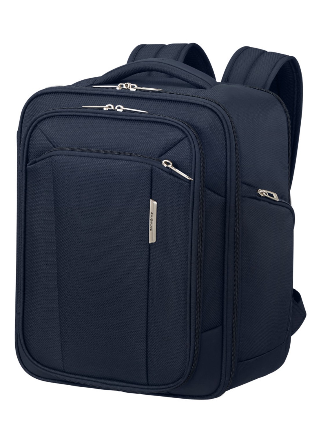 Samsonite Respark S rugzak met 15,6 inch laptopvak - voorkant 2 donkerblauw