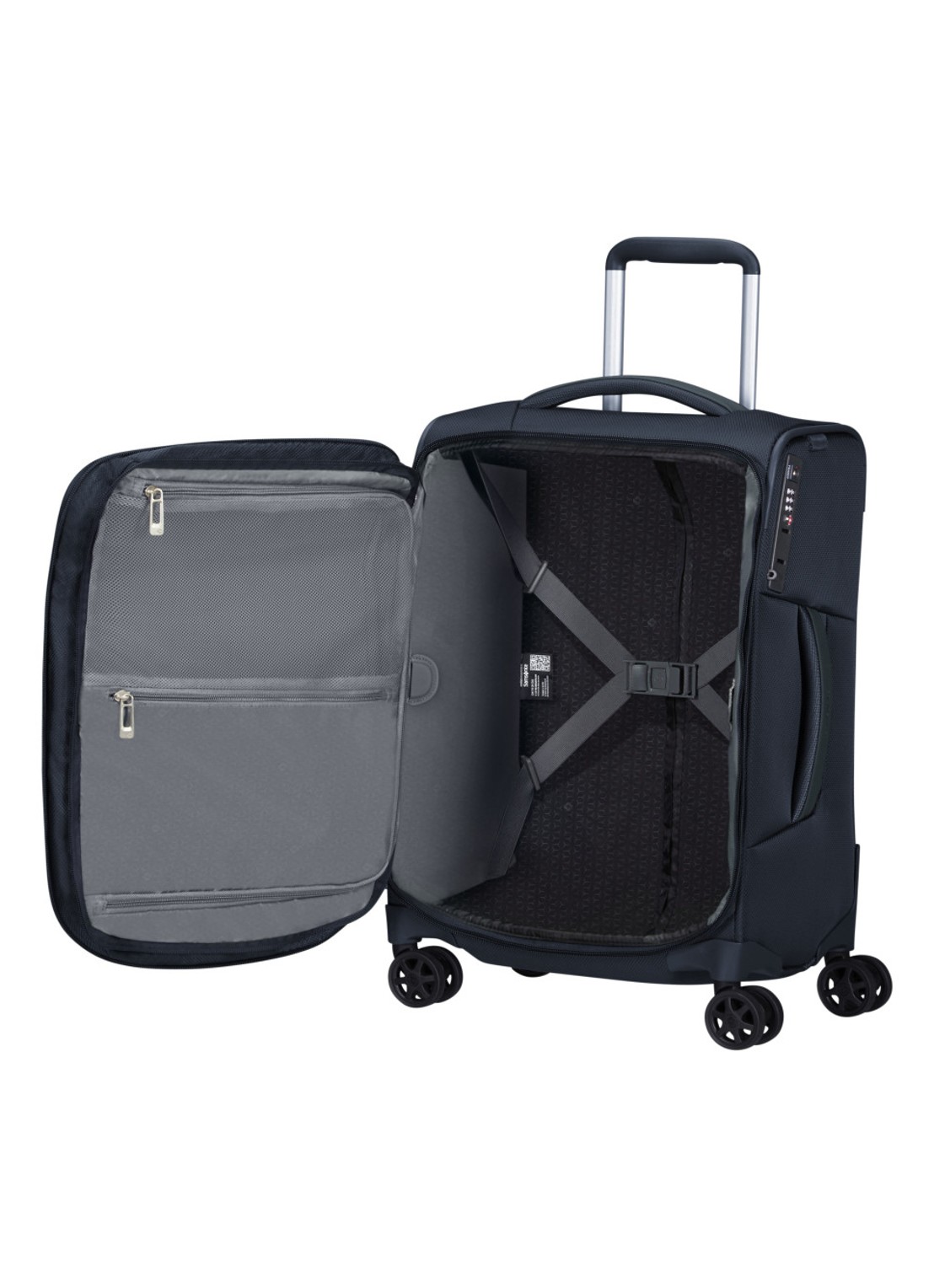 Samsonite Respark spinner  55 cm - detail 2 blauw