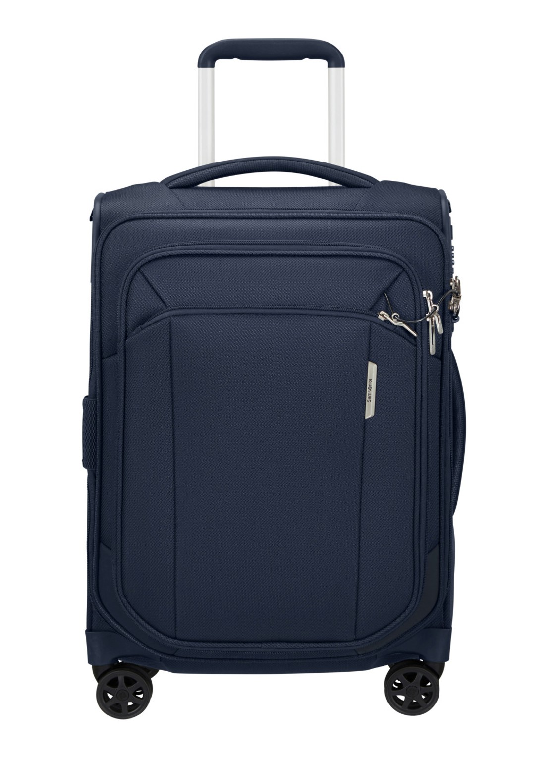 Samsonite Respark spinner  55 cm - voorkant 6 blauw