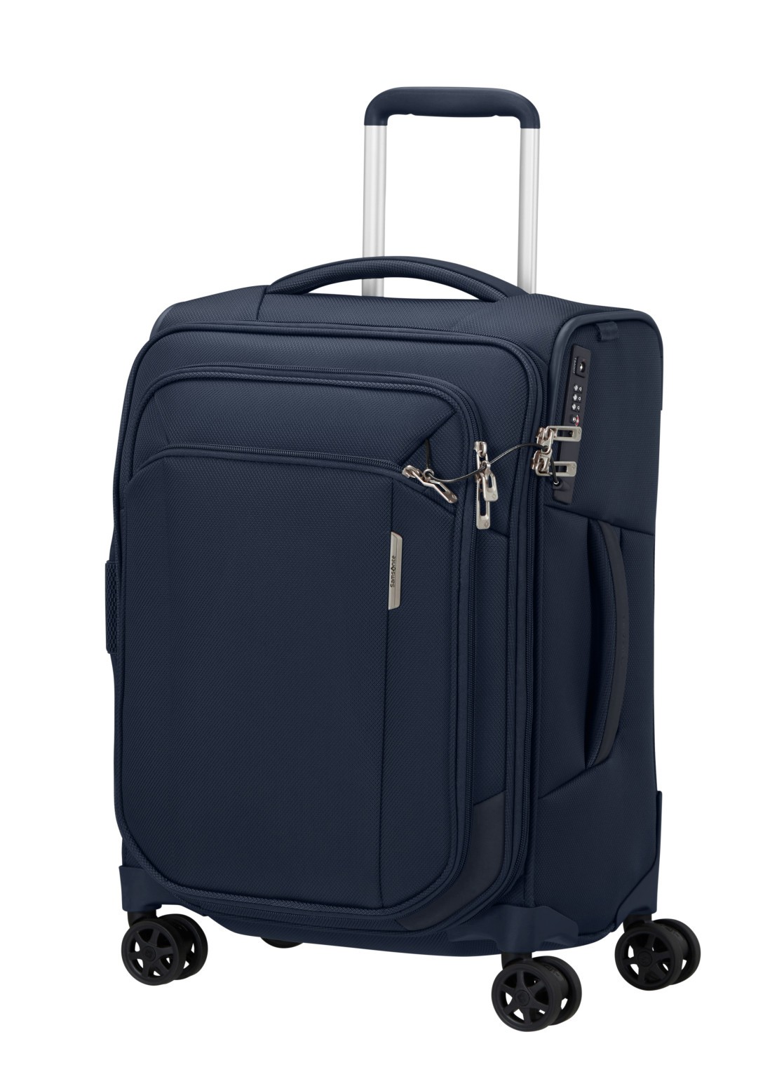 Samsonite Respark spinner  55 cm - voorkant 7 blauw