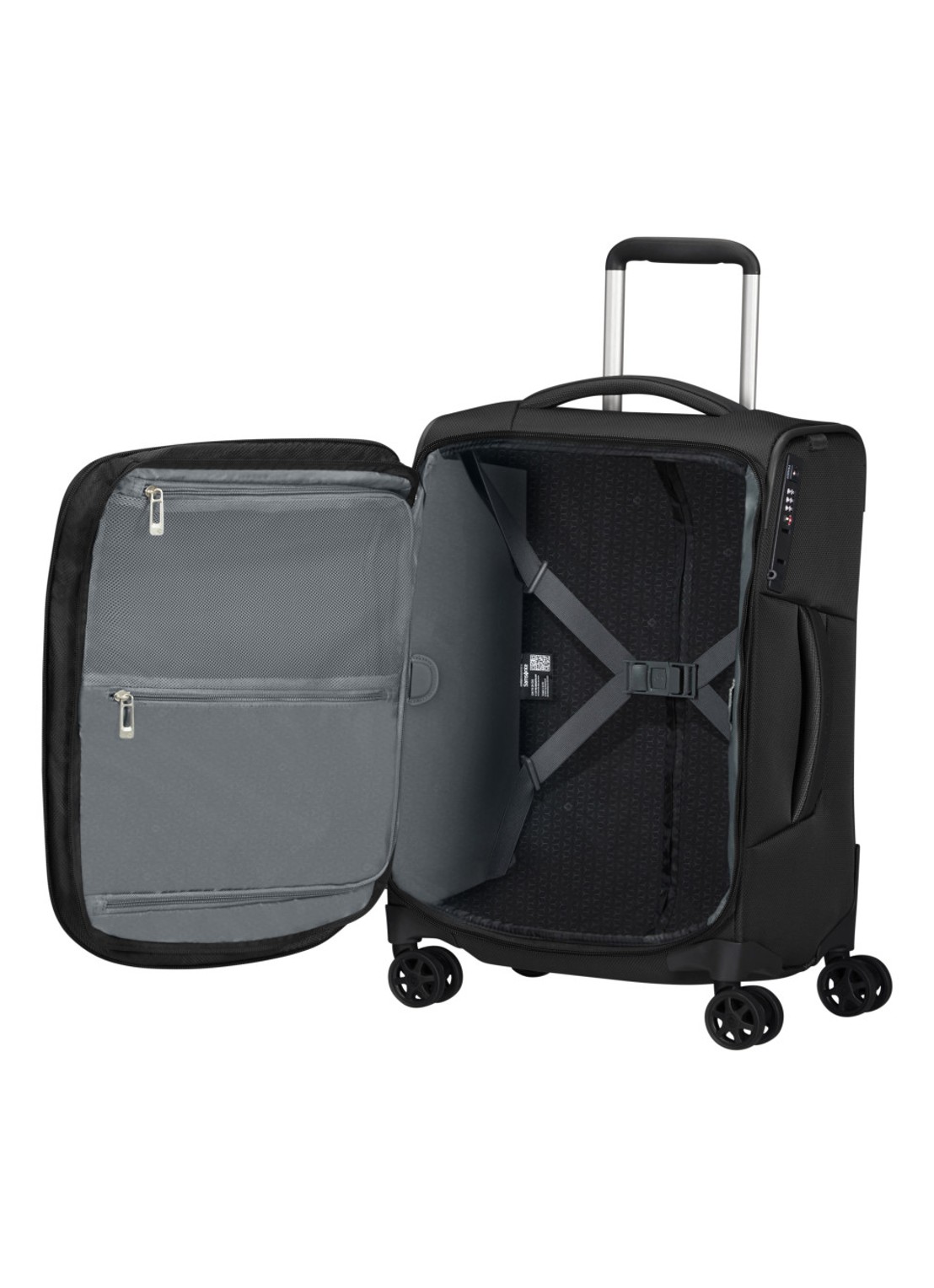 Samsonite Respark spinner  55 cm - detail 4 zwart