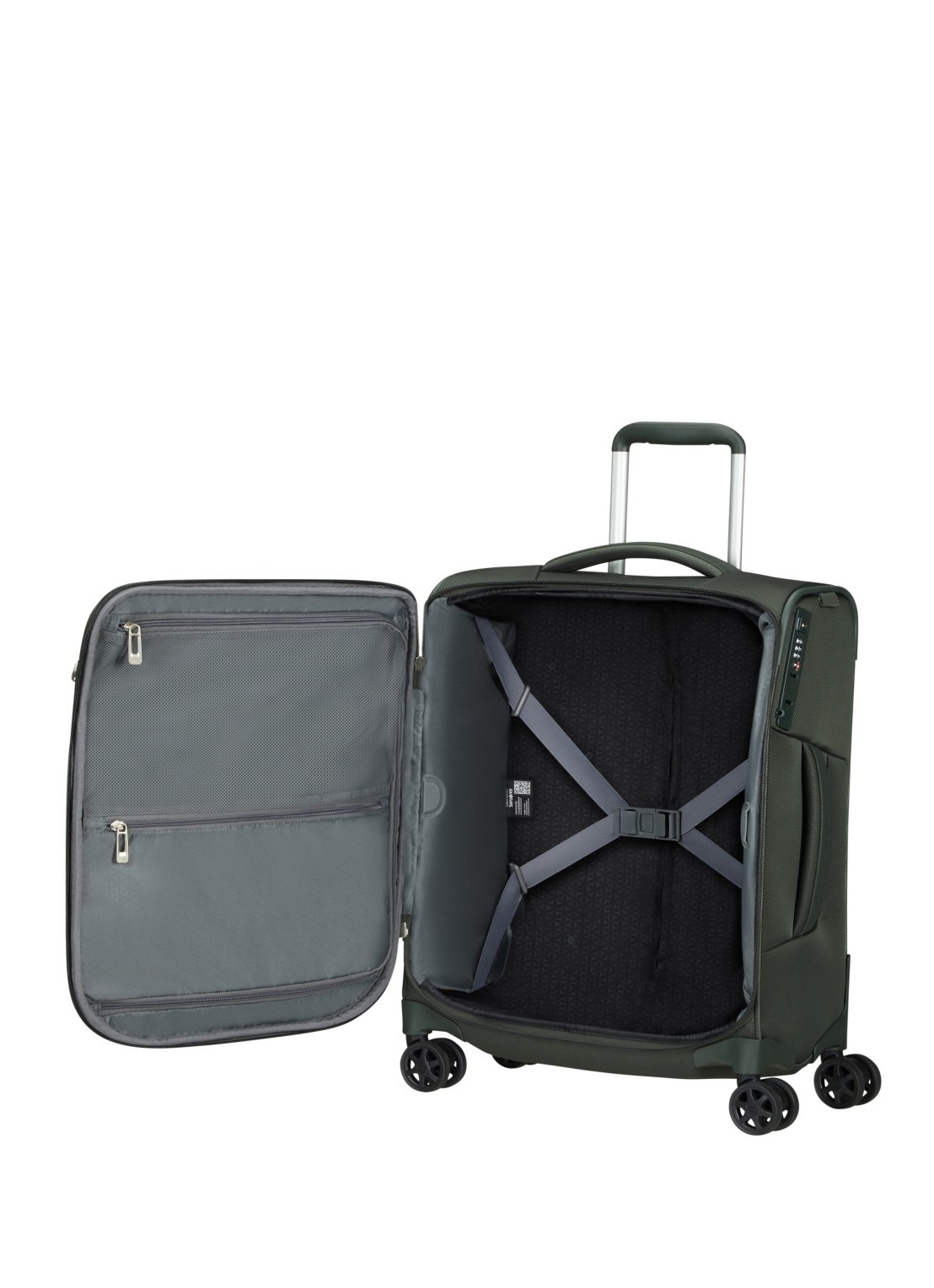 Samsonite Respark spinner 55 cm - detail 3 bronsgroen