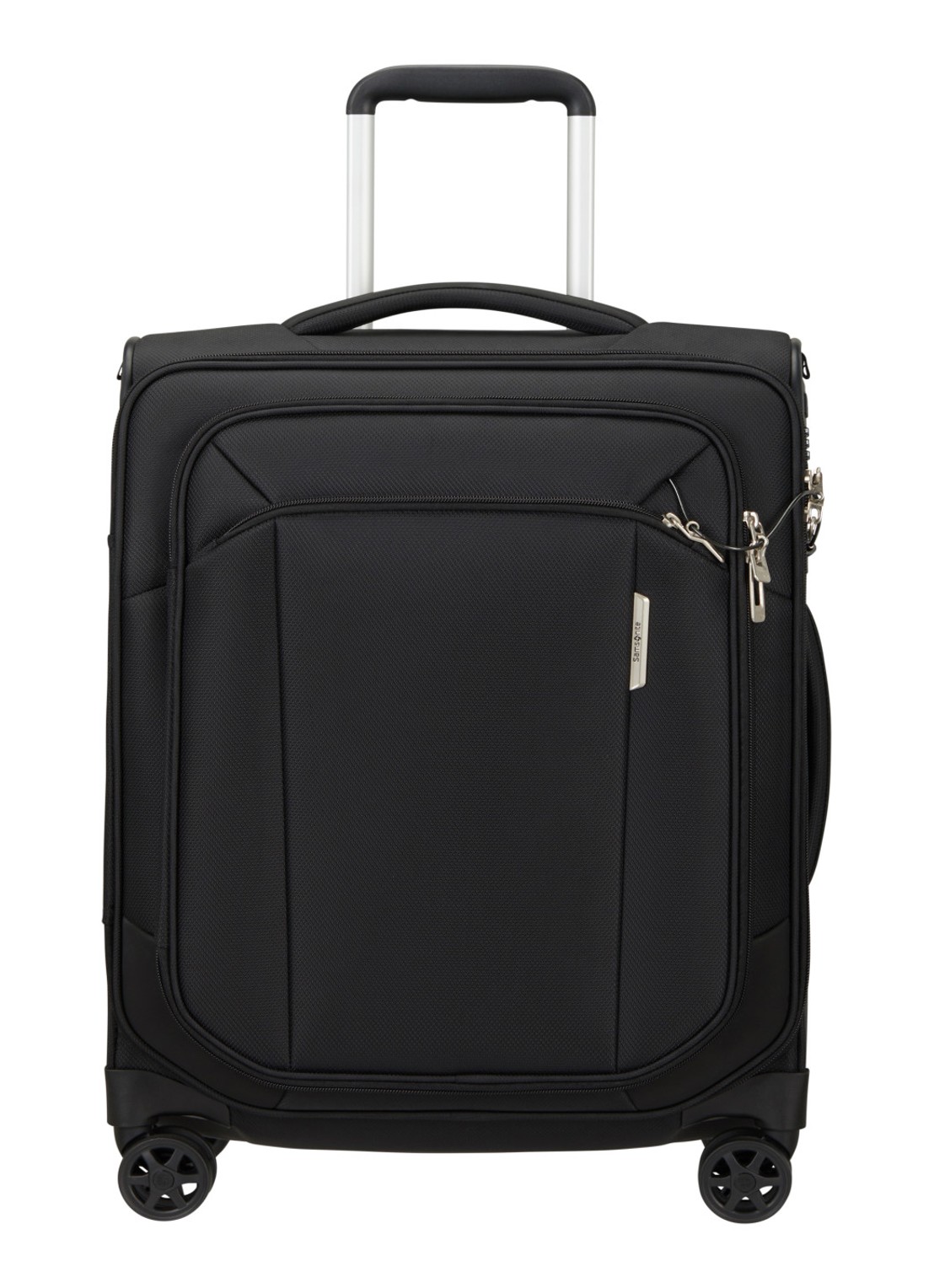 Samsonite Respark spinner 55 cm - voorkant zwart