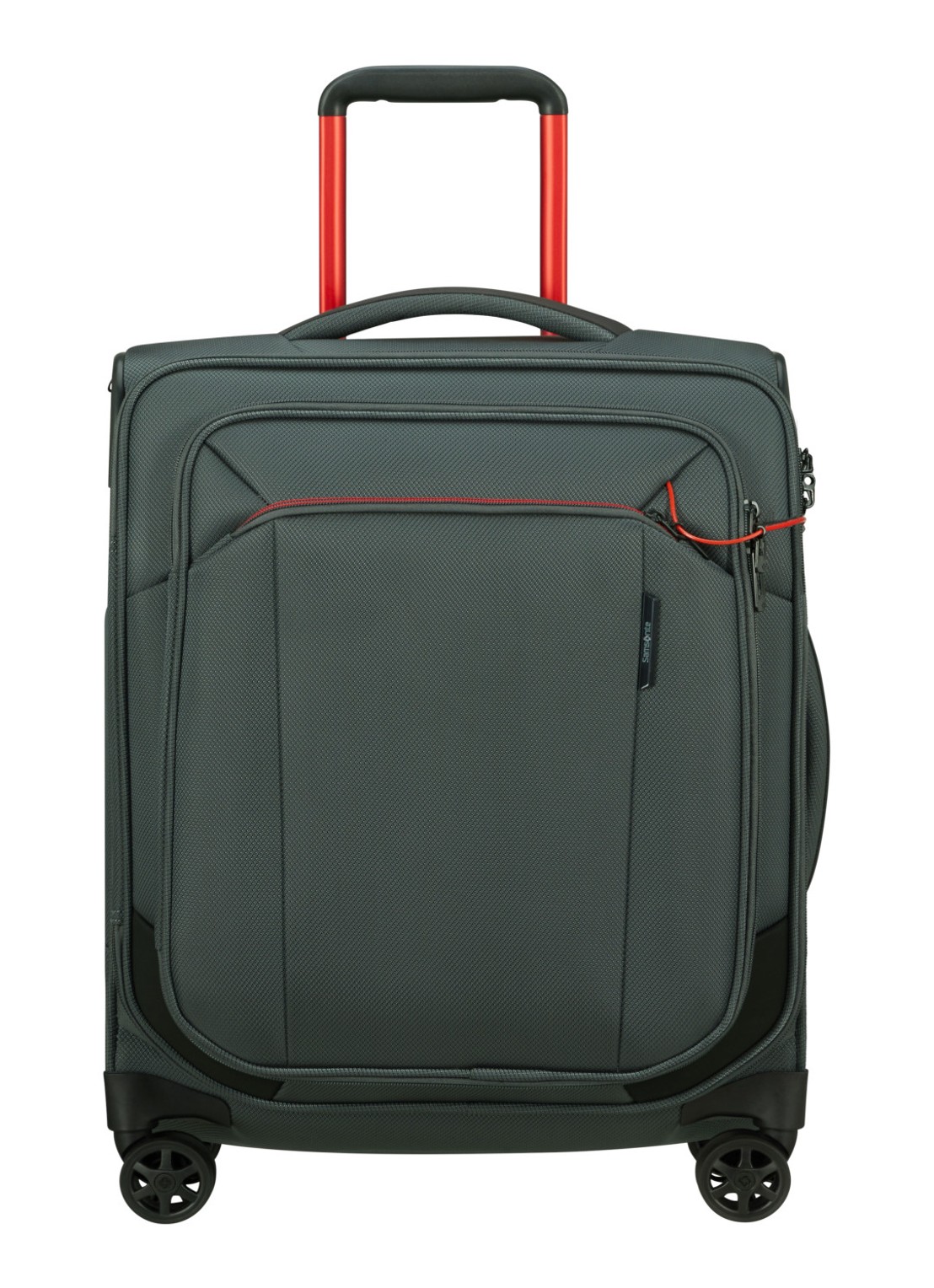 Samsonite Respark spinner 55 cm - voorkant 3 donkergroen