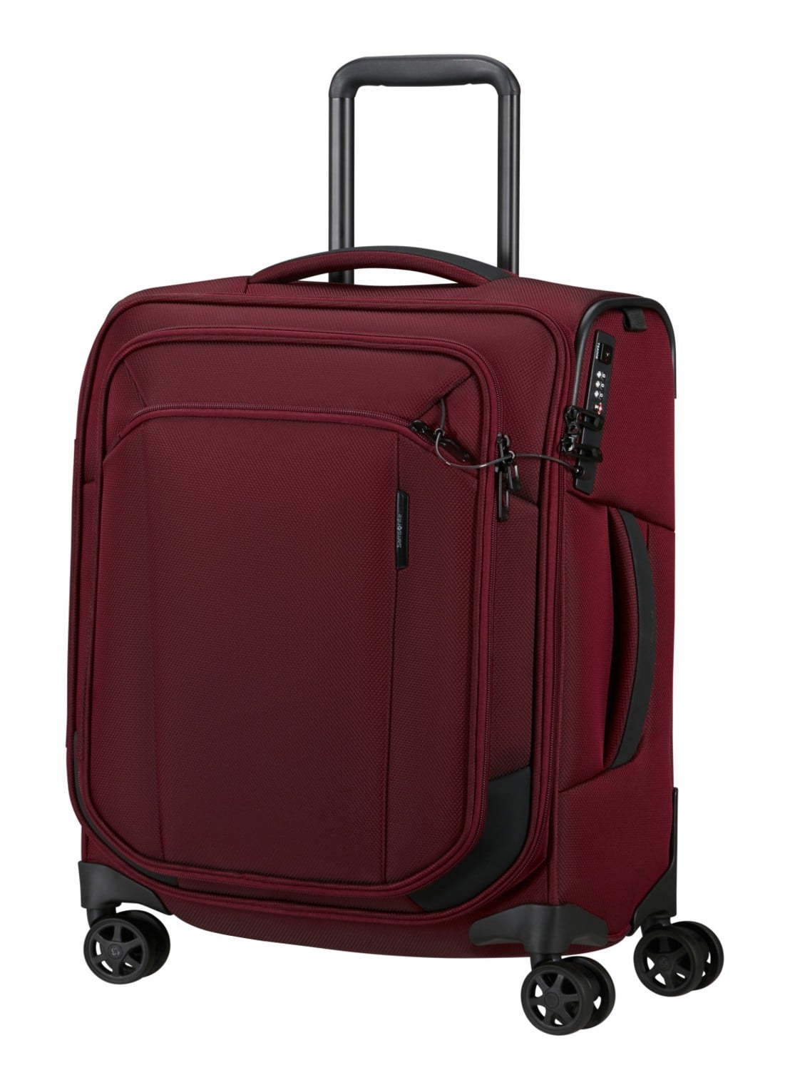Samsonite Respark spinner 55 cm - voorkant 3 bordeauxrood
