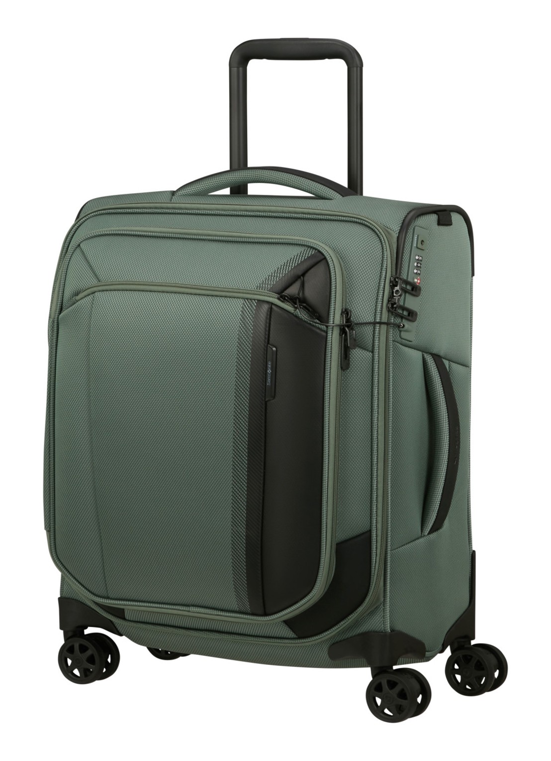 Samsonite Respark spinner 55 cm - voorkant 5 lichtgroen