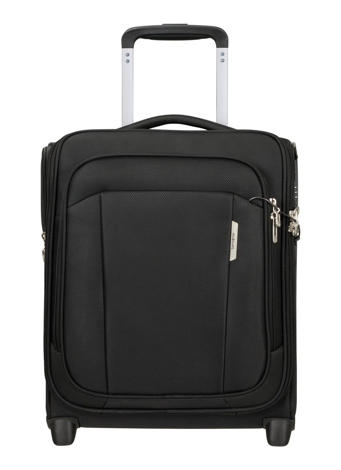Samsonite Respark trolley 45 cm - voorkant 5 zwart