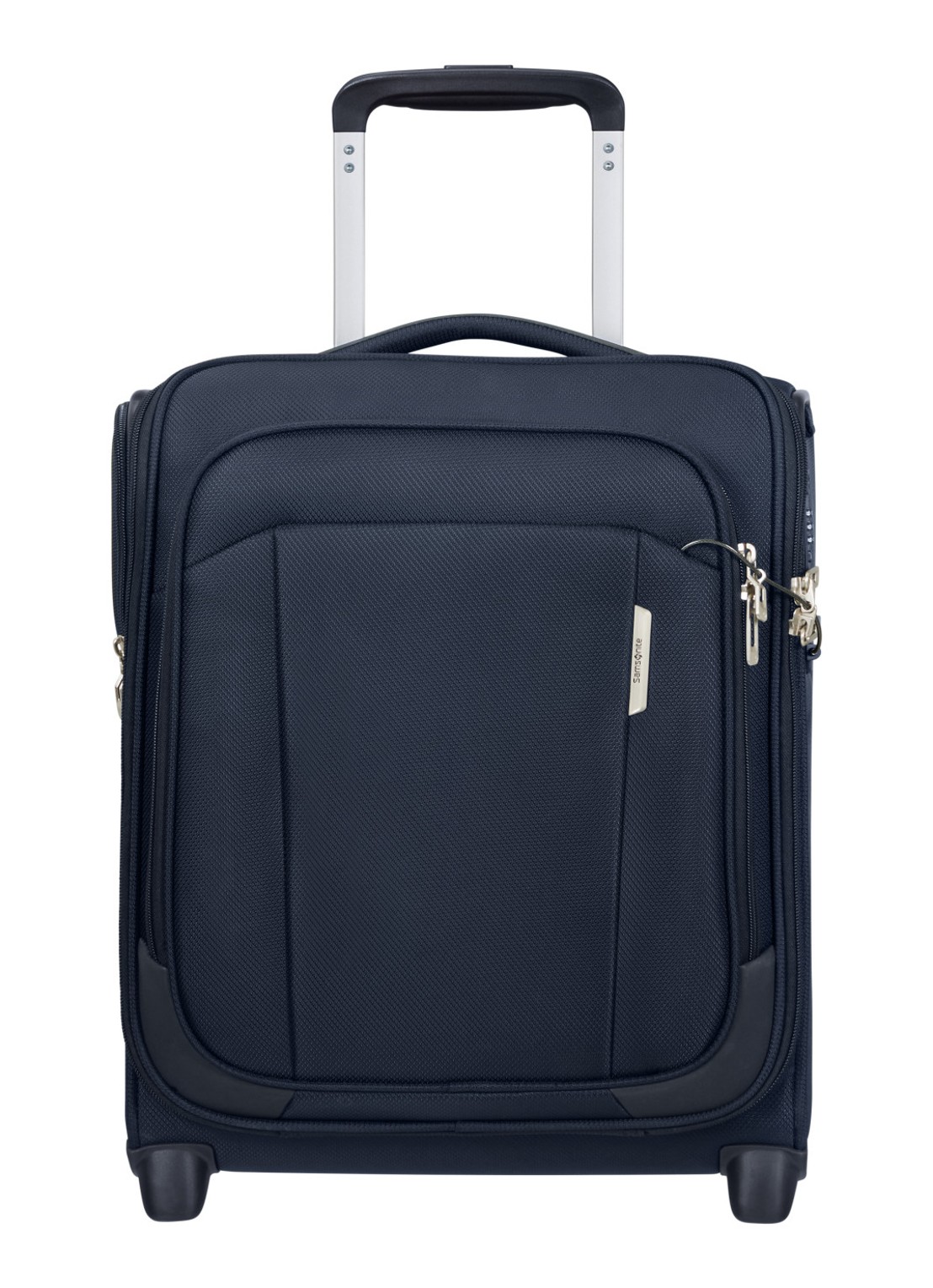 Samsonite Respark trolley 45 cm - voorkant donkerblauw