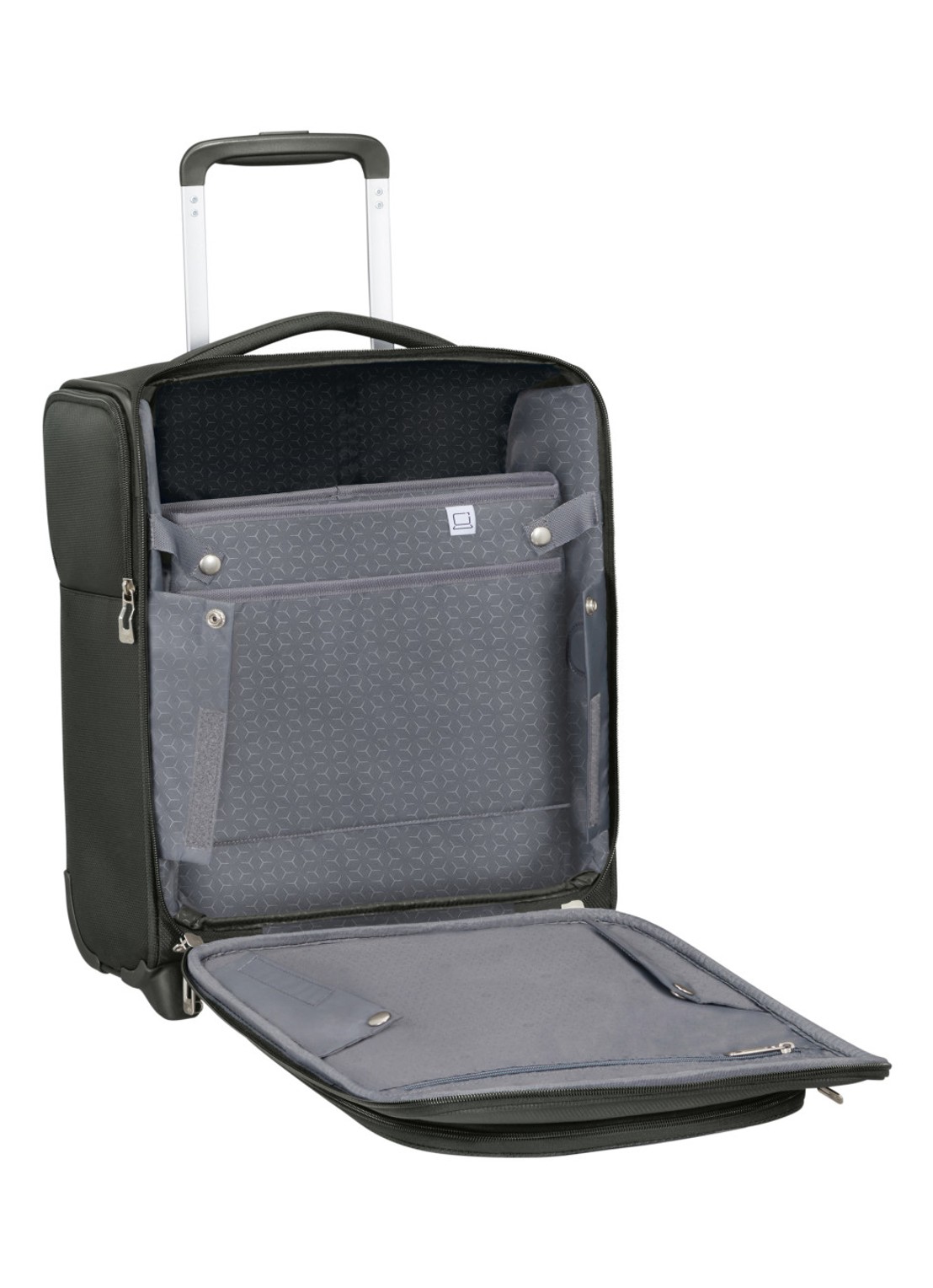 Samsonite Respark trolley 45 cm - achterkant 2 forest green / bronsgroen