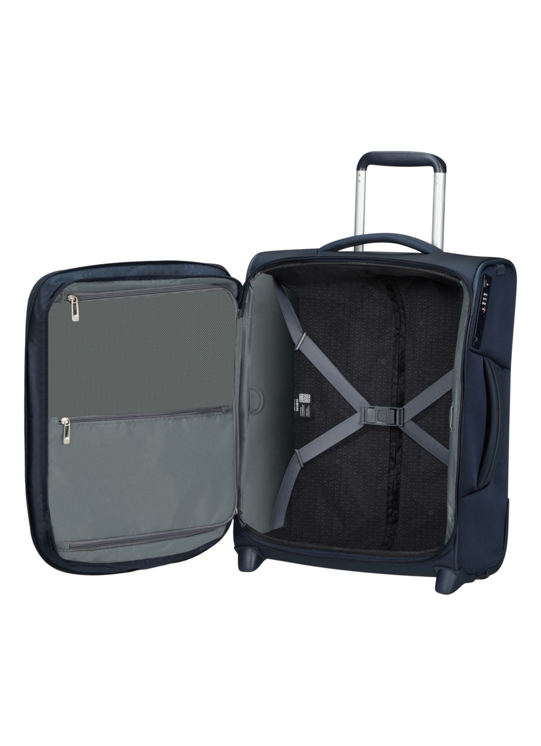 Samsonite Respark trolley 55 cm - detail 4 donkerblauw