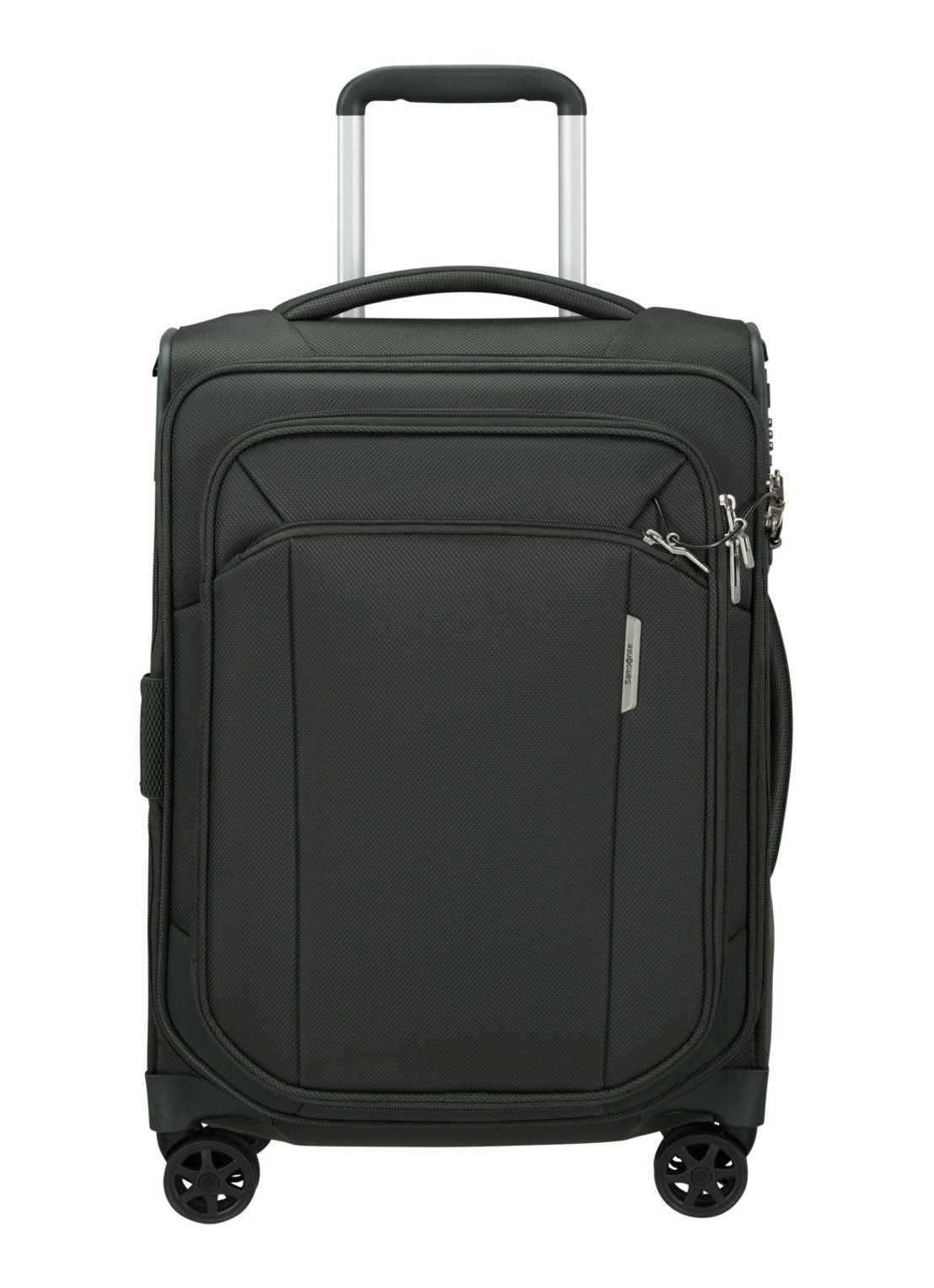 Samsonite Respark vergrootbare spinner 55 cm - voorkant 2 bronsgroen