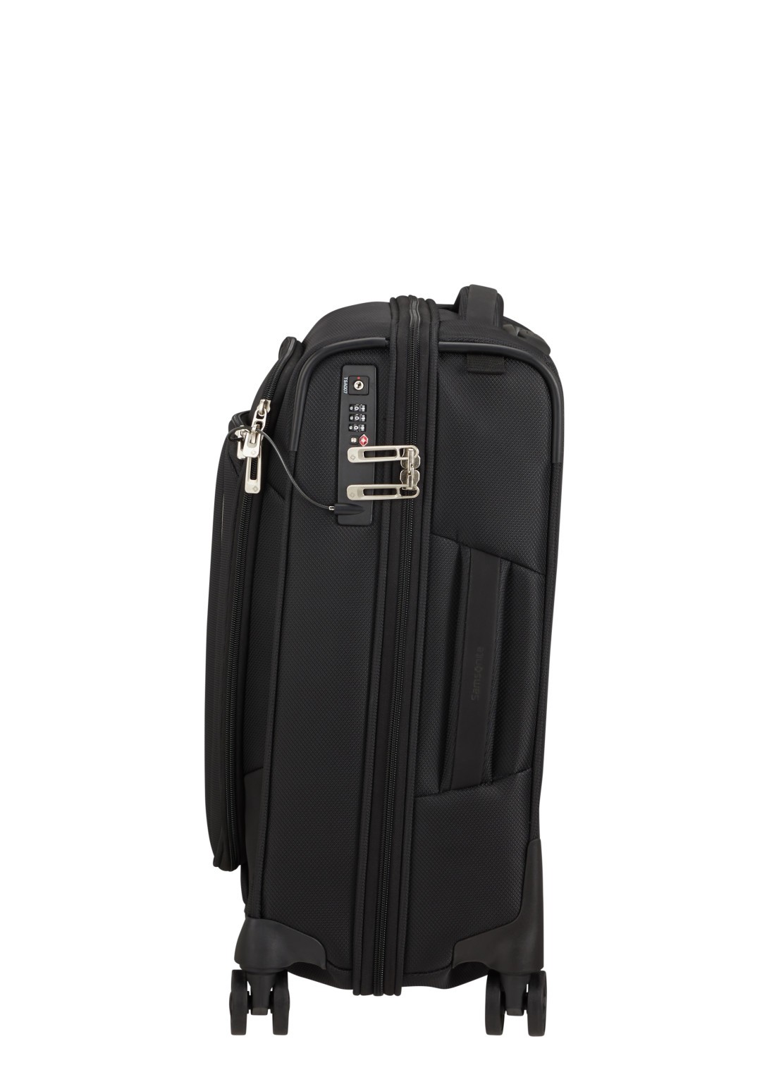 Samsonite Respark vergrootbare spinner 55 cm - detail 3 zwart