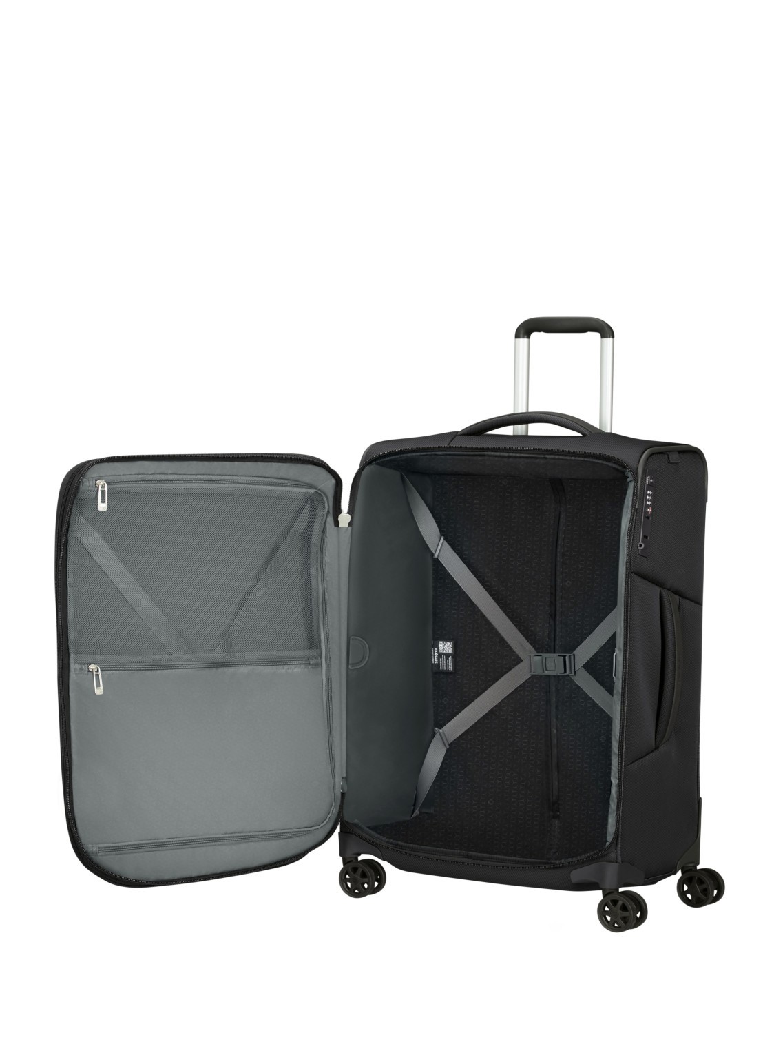 Samsonite Respark vergrootbare spinner 67 cm - detail 2 zwart