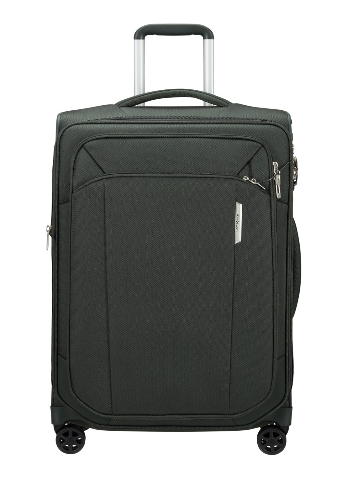 Samsonite Respark vergrootbare spinner 67 cm - voorkant bronsgroen
