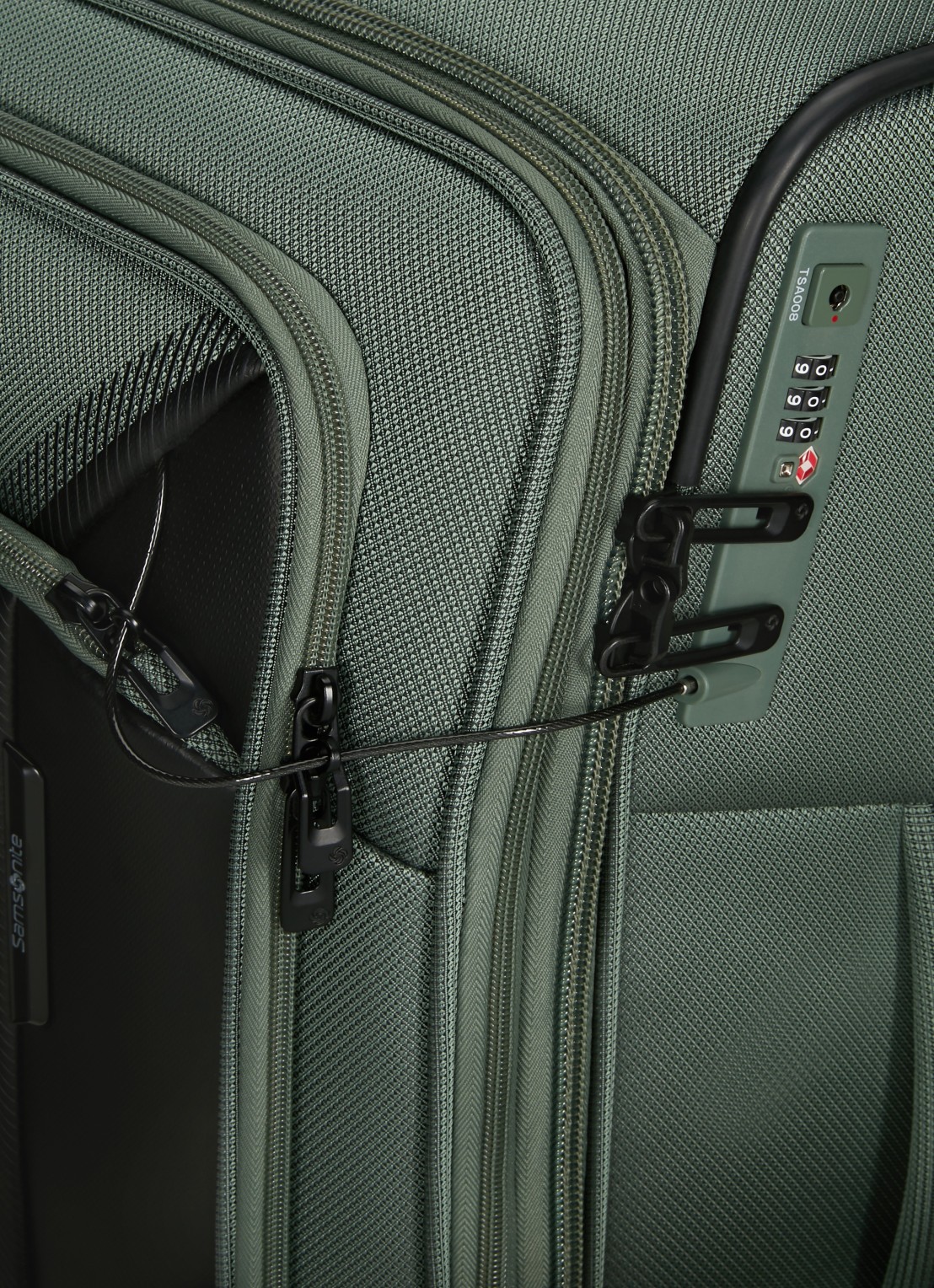 Samsonite Respark vergrootbare spinner 67 cm - detail 3 lichtgroen