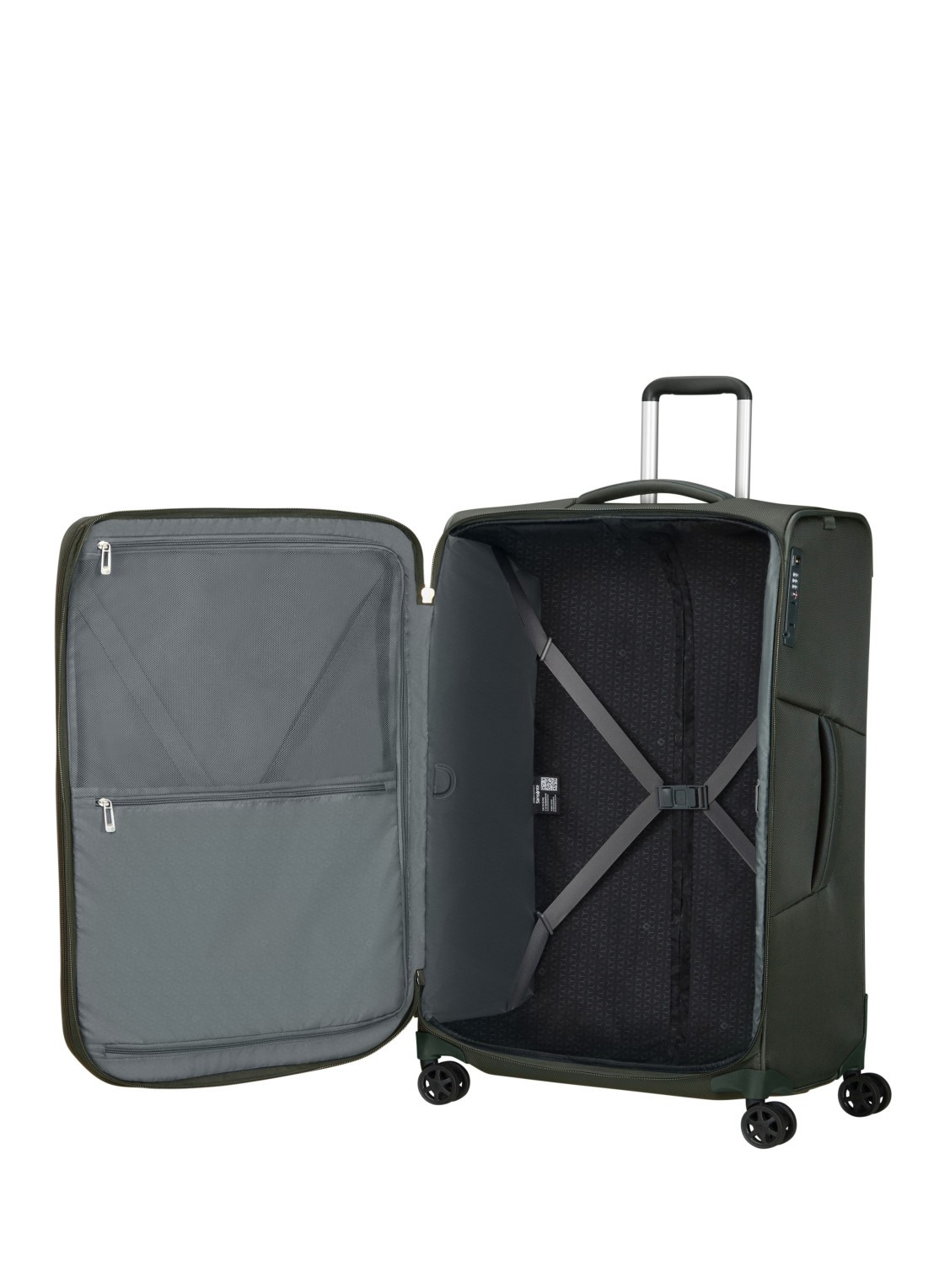 Samsonite Respark vergrootbare spinner 79 cm - detail 2 donkergroen