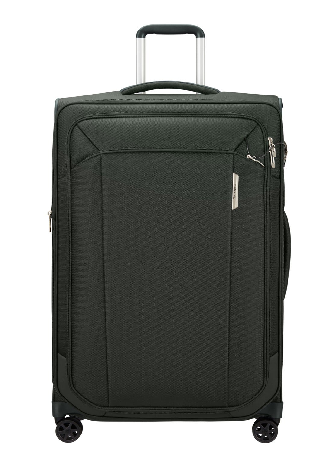 Samsonite Respark vergrootbare spinner 79 cm - voorkant 5 donkergroen