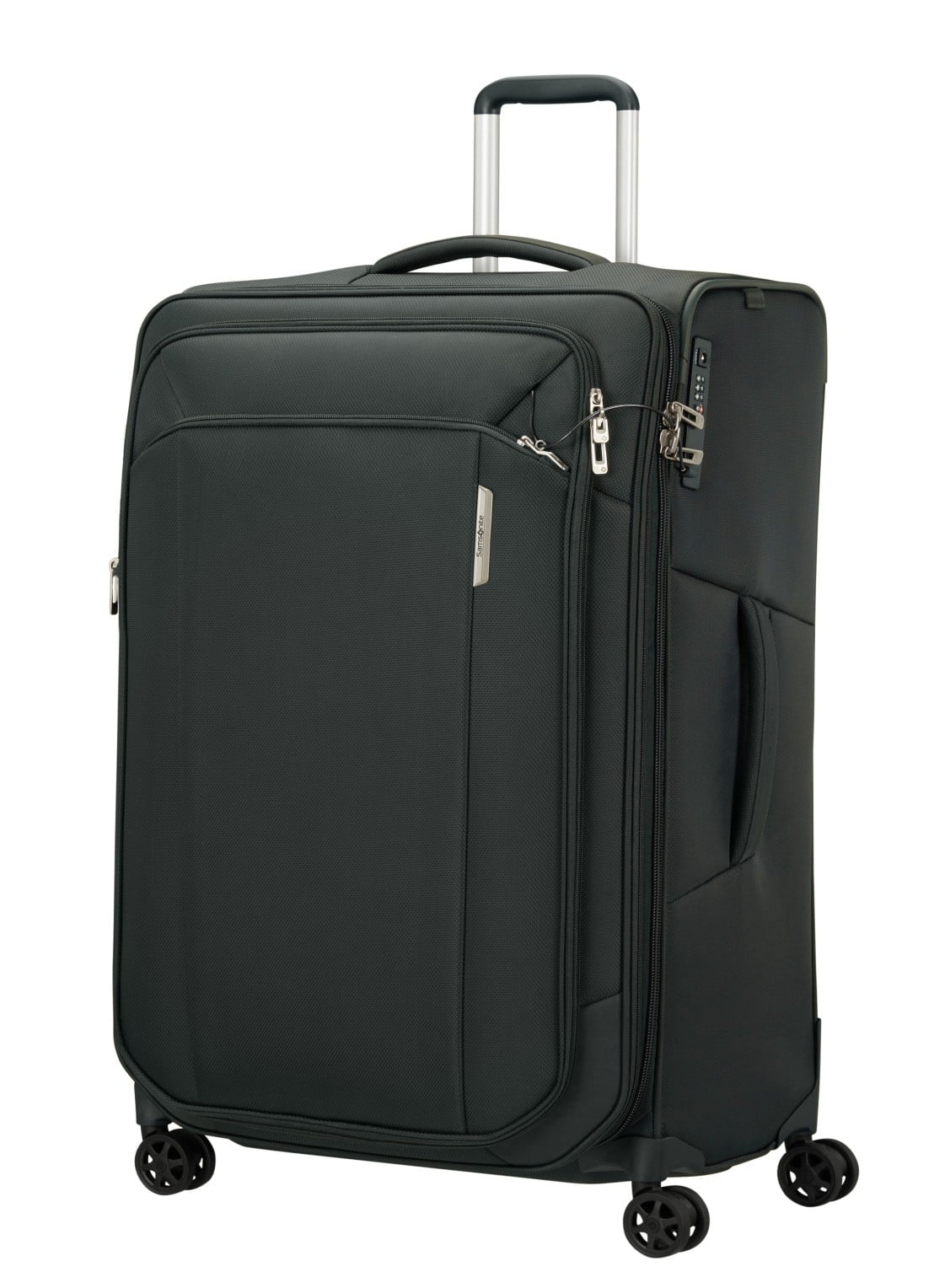 Samsonite Respark vergrootbare spinner 79 cm - voorkant 6 donkergroen