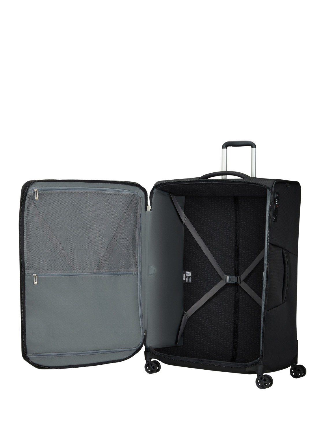 Samsonite Respark vergrootbare spinner 82 cm - detail 4 zwart