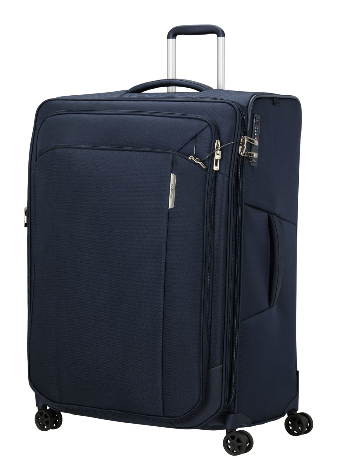 Samsonite Respark vergrootbare spinner 82 cm - voorkant 6 blauw