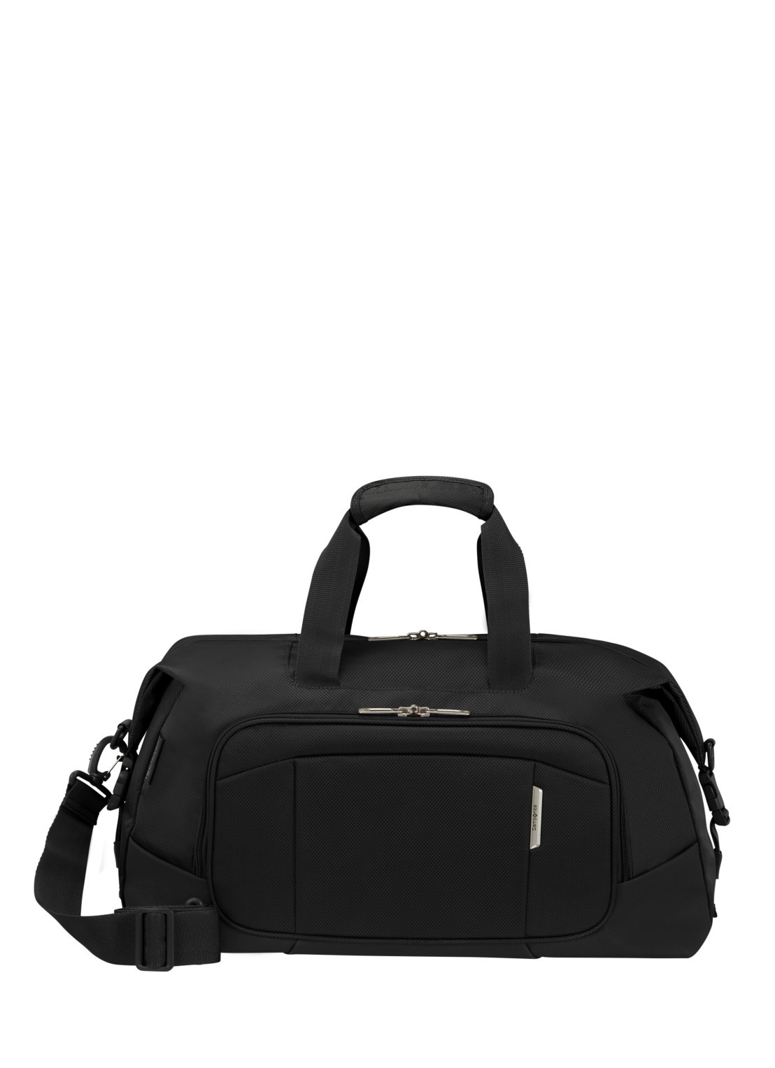 Samsonite Respark weekendtas met afneembare schouderriem - voorkant 6 ozone black / zwart