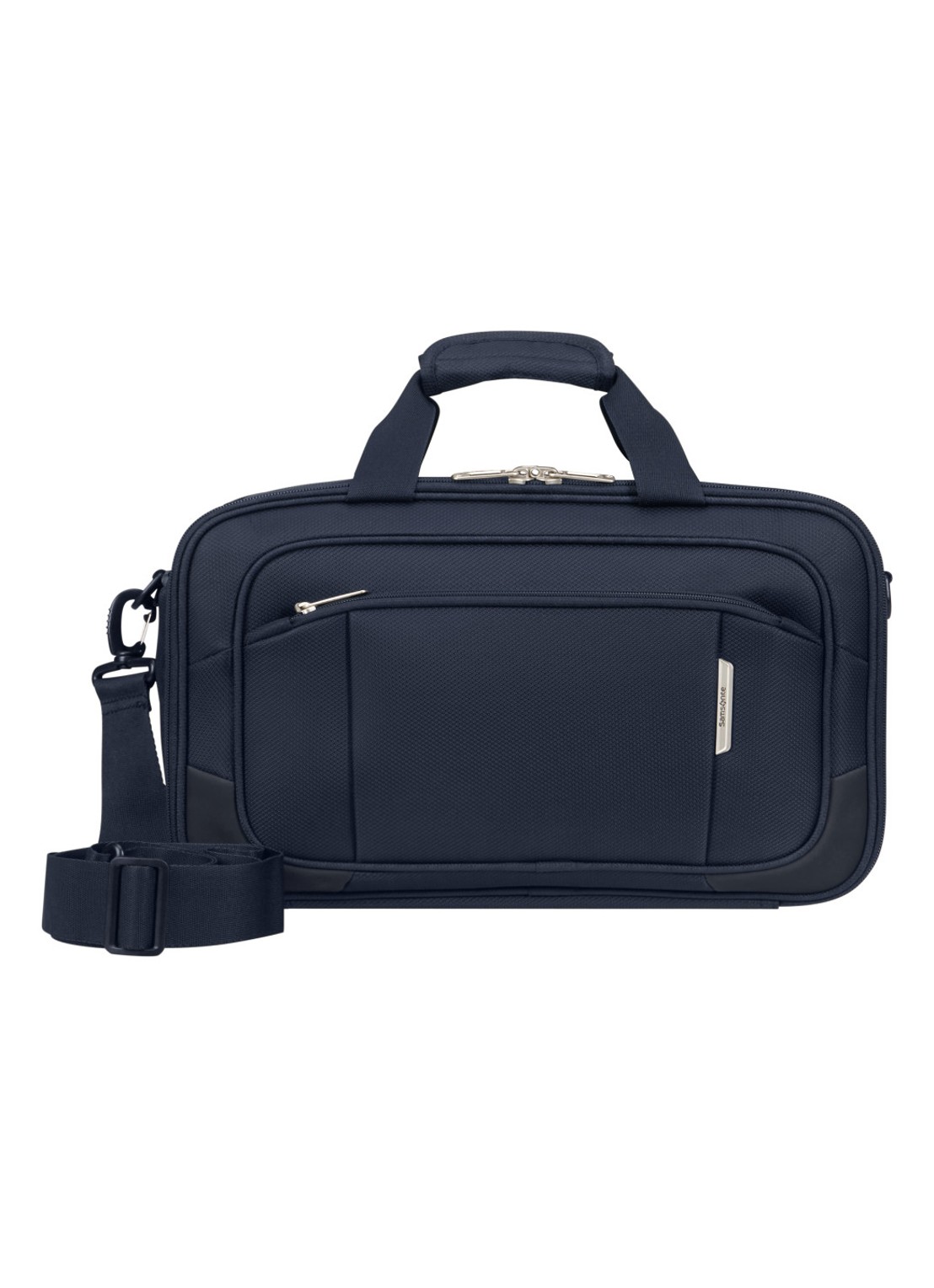 Samsonite Respark weekendtas met afneembare schouderriem - voorkant midnight blue