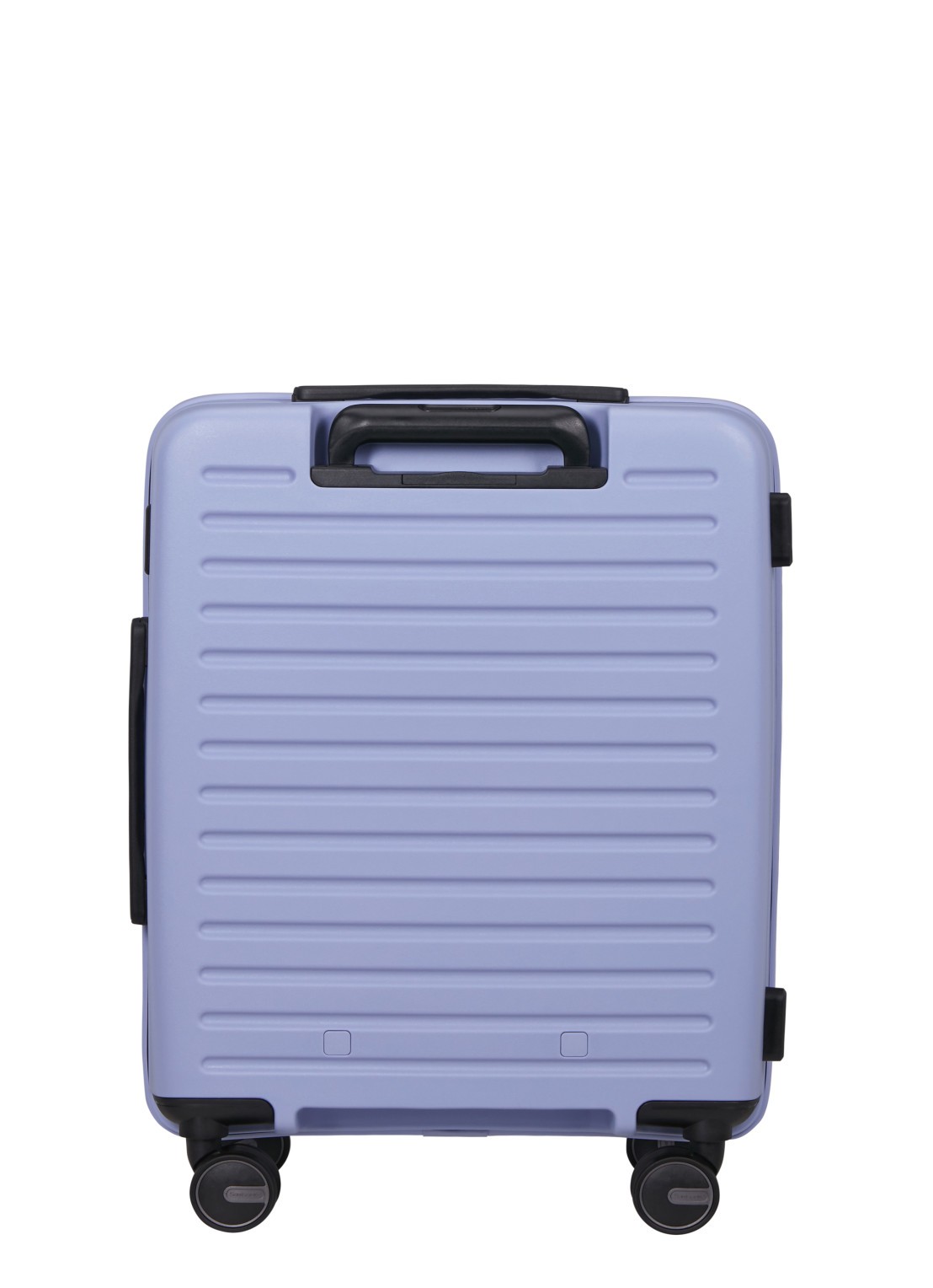 Samsonite Restackd Easy Access vergrootbare spinner 55 cm - achterkant lavendel