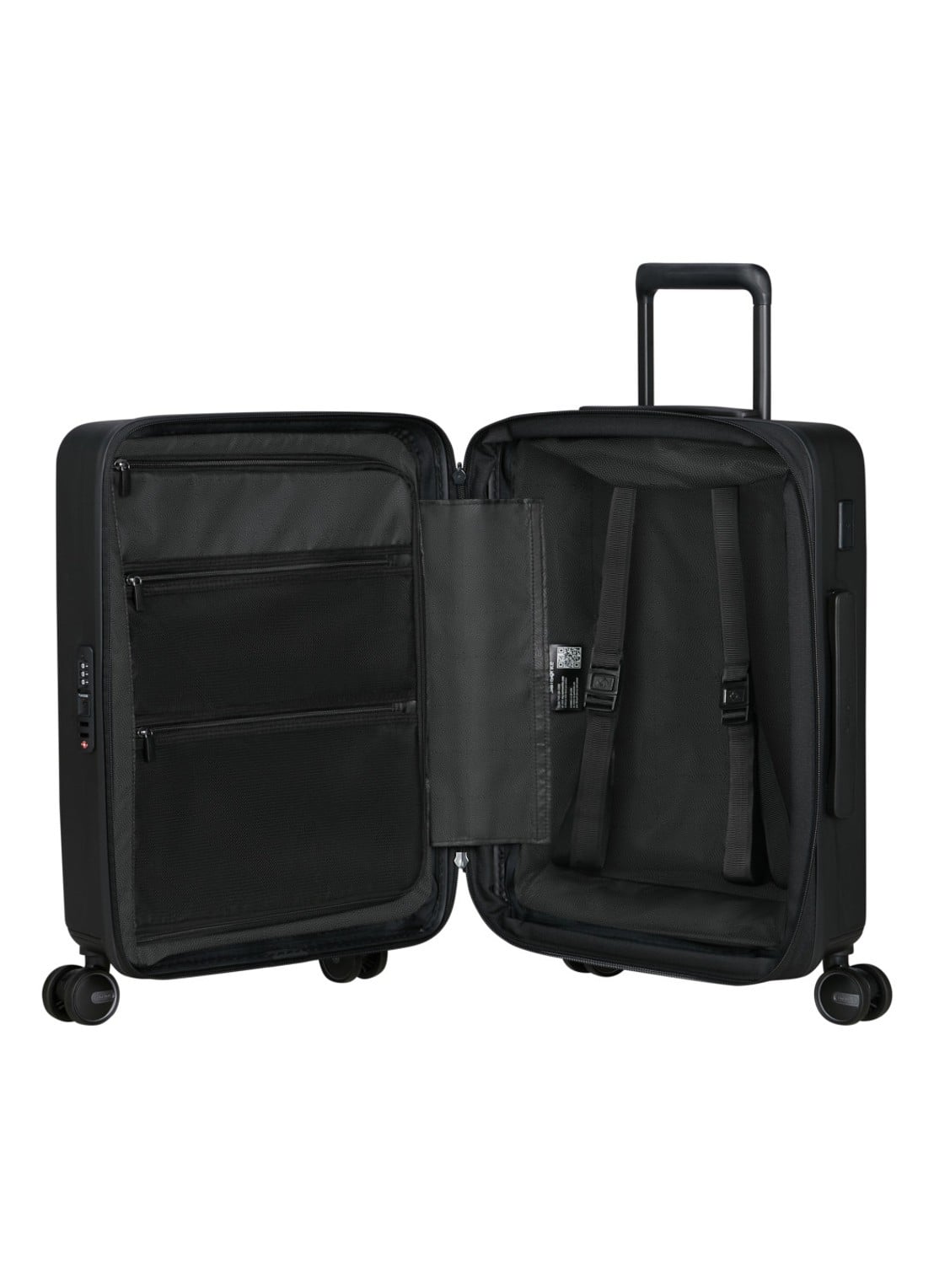Samsonite Restackd spinner 55 cm - detail 4 zwart