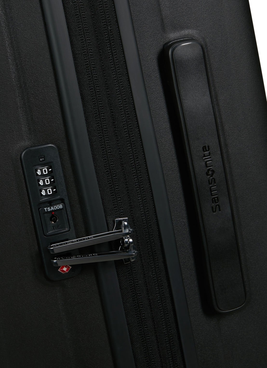 Samsonite Restackd spinner 55 cm - detail 5 zwart