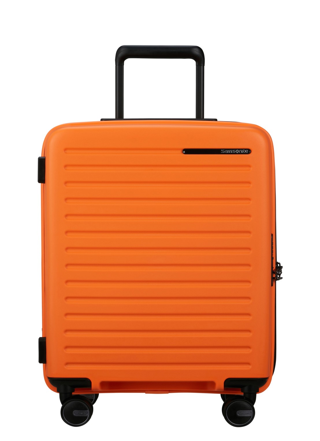 Samsonite Restackd spinner 55 cm - voorkant 3 oranje