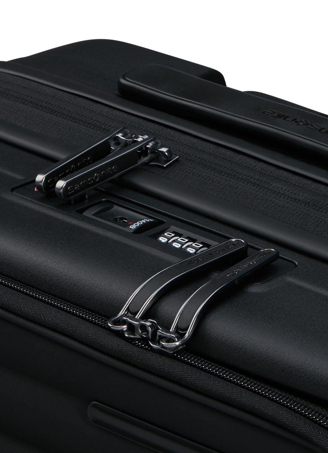 Samsonite Restackd spinner 55 cm - detail 2 zwart